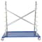 Vestil A-Frame Cart, Storage Rack, 36W x 72L AFSR-3672 - alternate 2